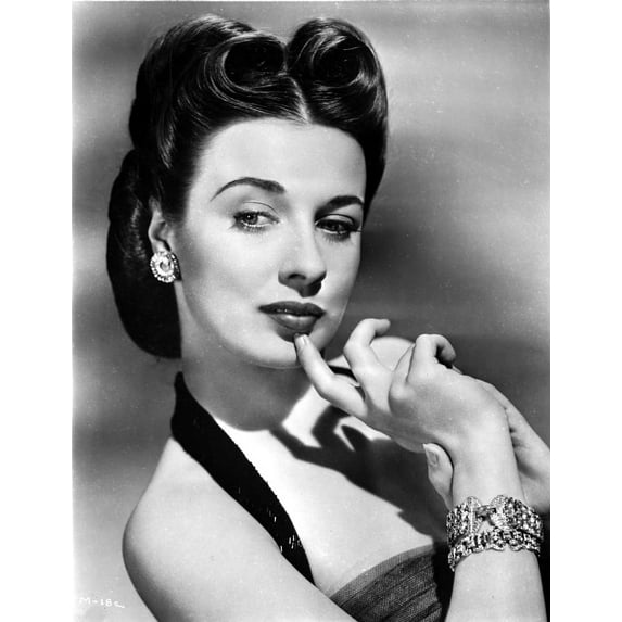 Patricia Morrison Portrait in Halter Dress Photo Print (8 x 10)