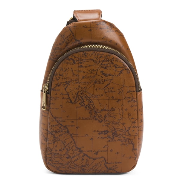 COPY - NWT PATRICIA NASH MARISOL OLIVE Floral SLING CROSSBODY Bag NWT Patricia Nash Marisol Tooled Leather sling bag, Soft Green main image 4