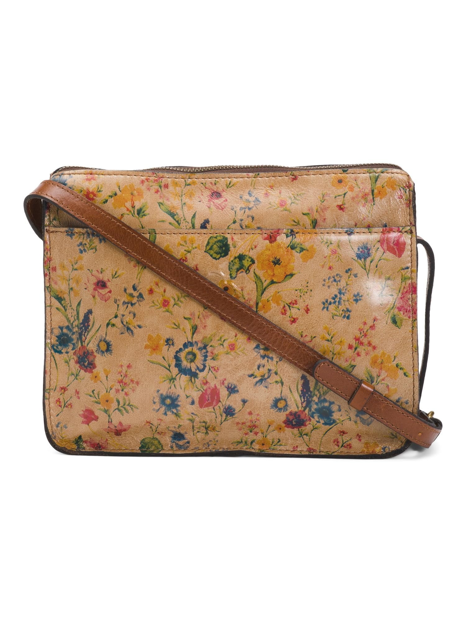 Patricia Nash Vallata Crossbody Prairie Rose - Walmart.com