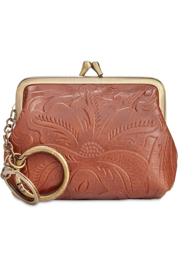 Women's Leather Coin Purse Pouch Florence Stylish Change Purse