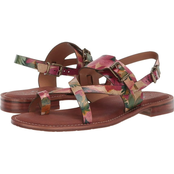 Patricia Nash Womens Fidella Round Toe Casual Ankle Strap Sandals