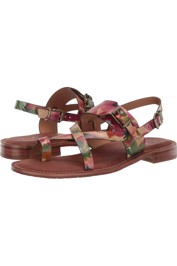 Womens Fidella Round Toe Casual Ankle Strap Sandals