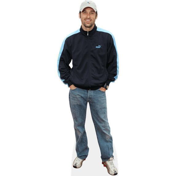 Patrick Dempsey (Casual) Lifesize Cardboard Cutout Standee