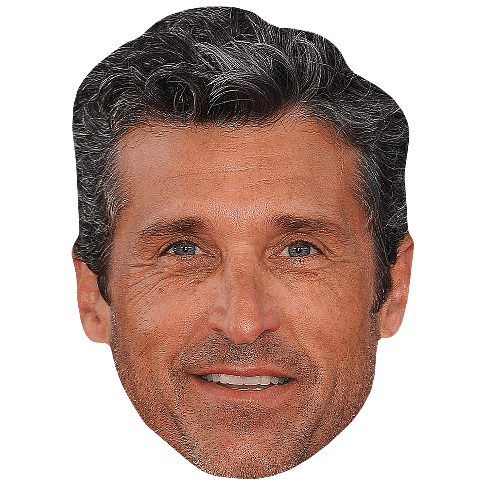 Patrick Dempsey (Stubble) Flat Cardboard Face