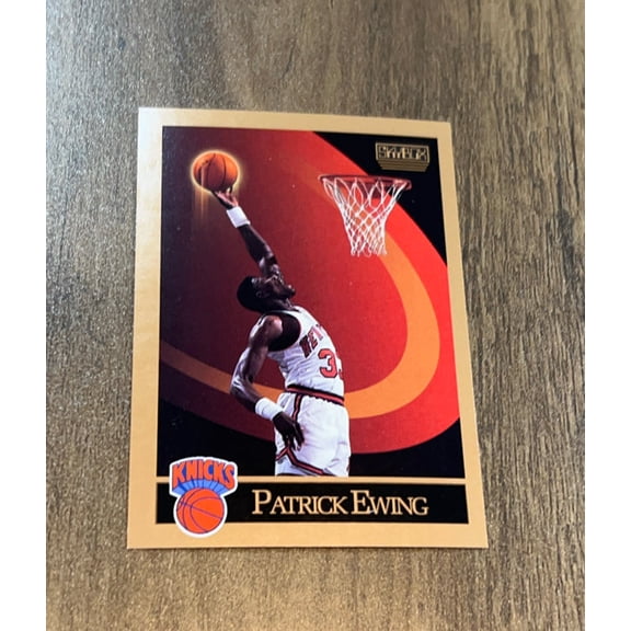 Patrick Ewing 1990 SkyBox 187 trading card