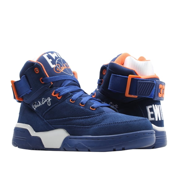 Patrick Ewing Athletics Ewing 33 Hi Mens Basketball Shoes 1EW90013-449 Royal Blue White Orange