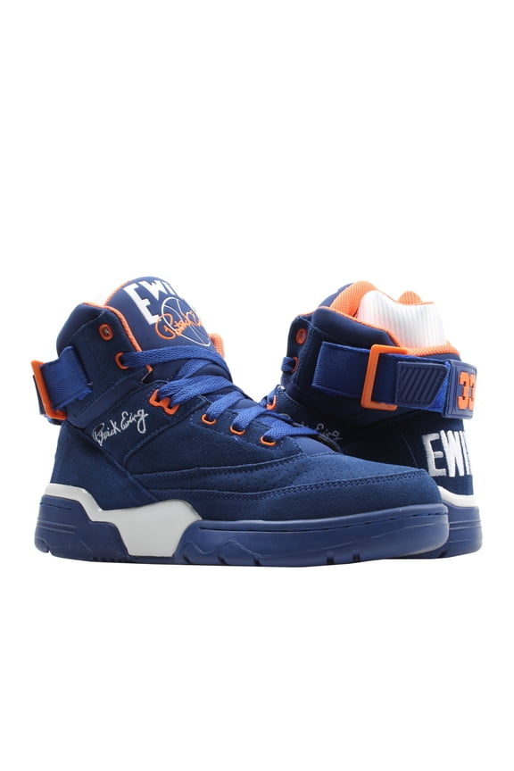 Athletics Ewing 33 Hi Mens Basketball Shoes 1EW90013-449 Royal Blue White Orange