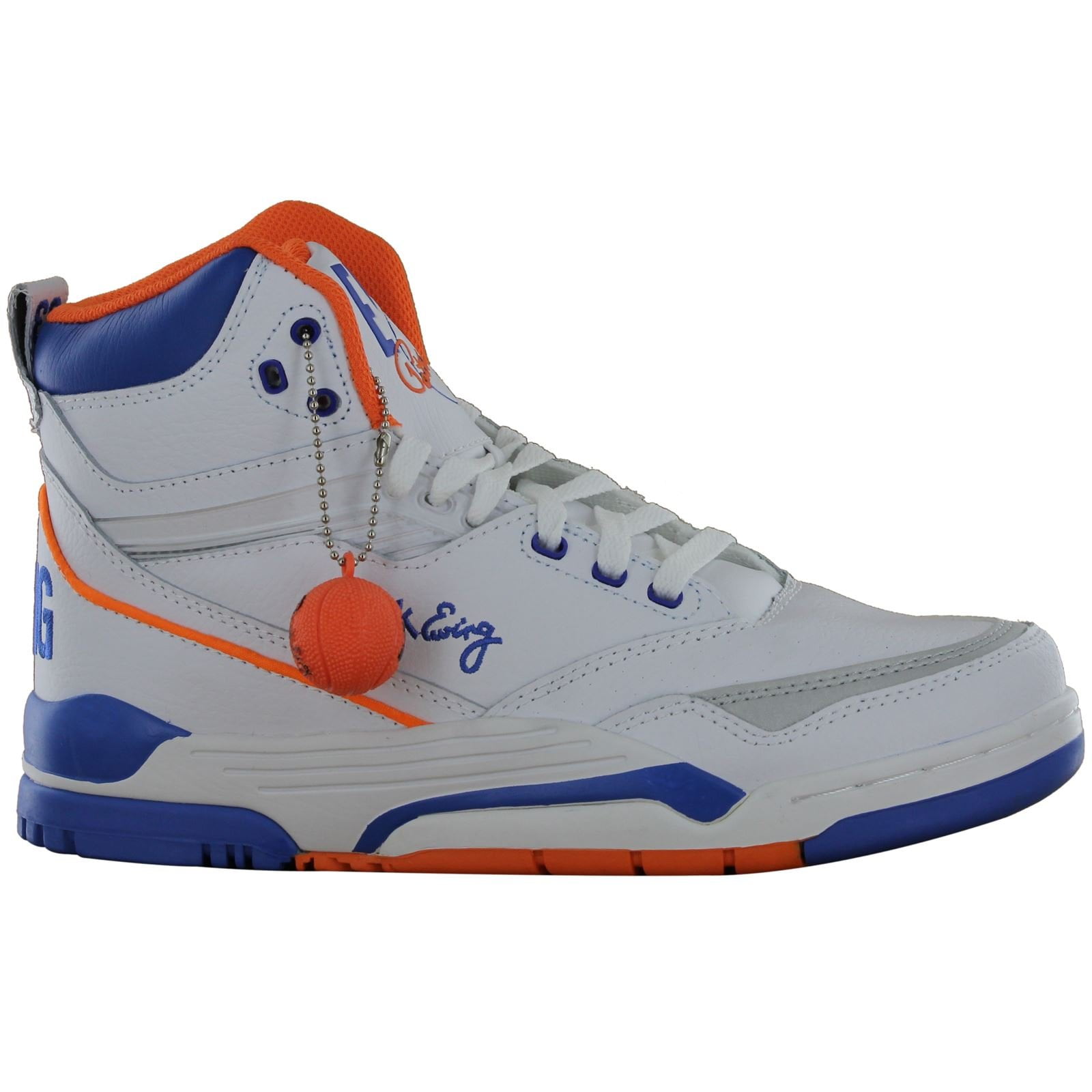 Patrick Ewing Center Hi White Mens Trainers EU 44 5 US 11