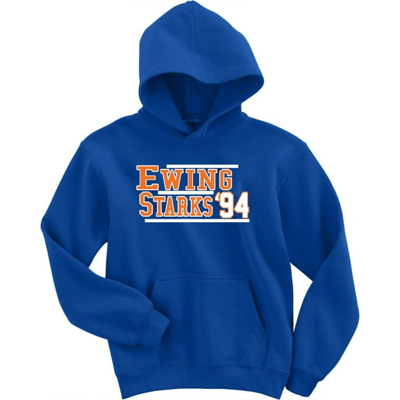 Patrick Ewing John Starks Knicks 1994 Hooded Sweatshirt Hoodie