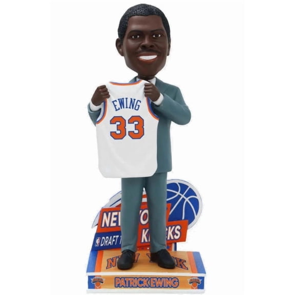 Patrick Ewing (New York Knicks) 1985 NBA Draft Pick Bobblehead