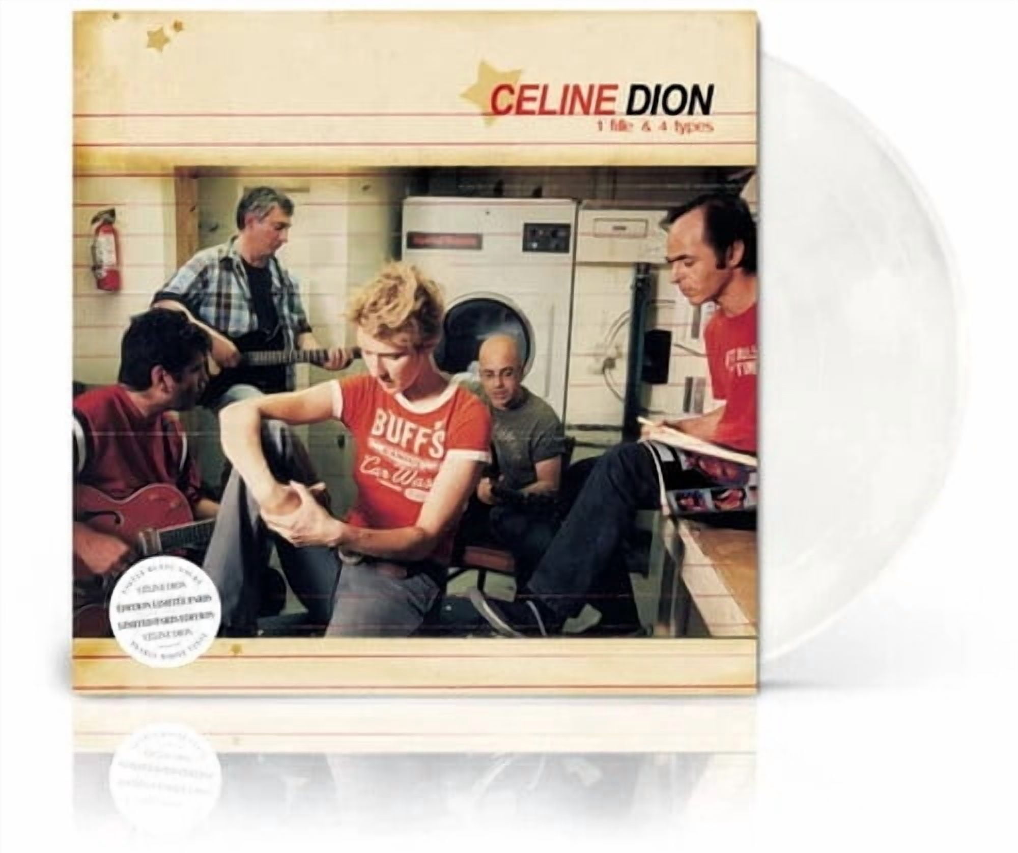 Celine Dion - 1 Fille & 4 Types - Pearly White Colored Vinyl - Music & Performance