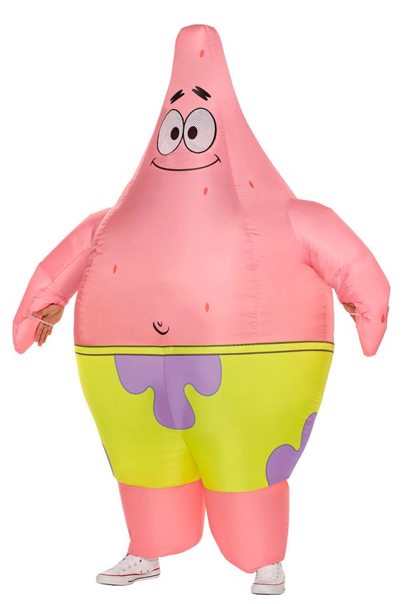 SpongeBob Inflatable Patrick Star Adult Costume | One Size Fits Most