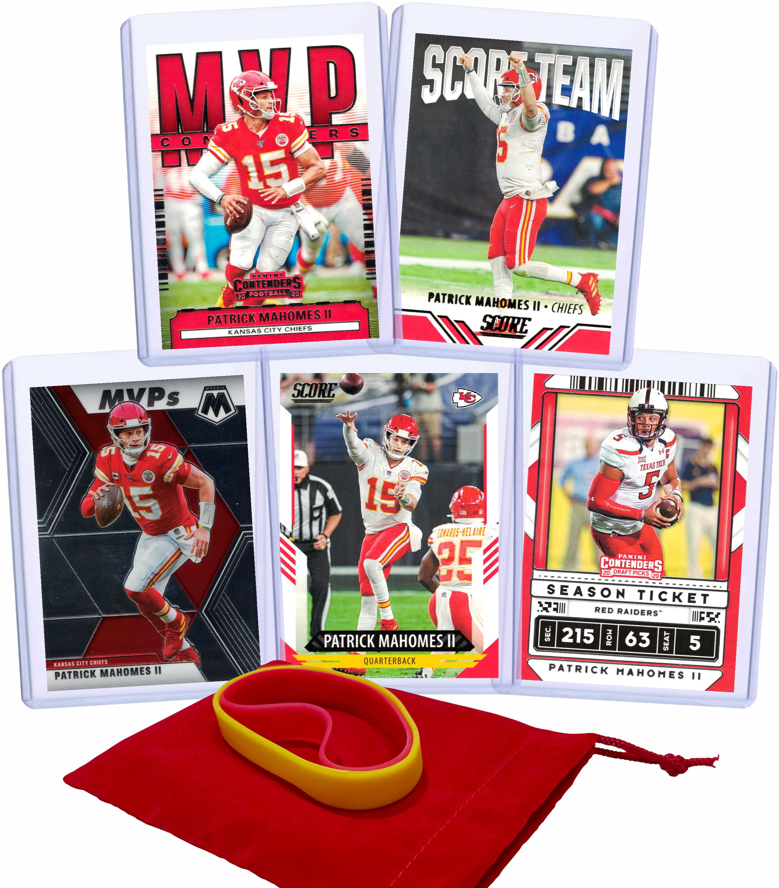 Patrick Mahomes 5 Assorted Football Cards Gift Pack Kansas City patrick-mahomes-5-assorted-football-cards-gift-pack-kansas-city