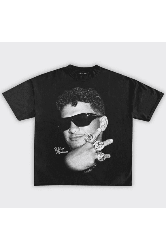 Patrick Mahomes Big Face "RINGS" T shirt