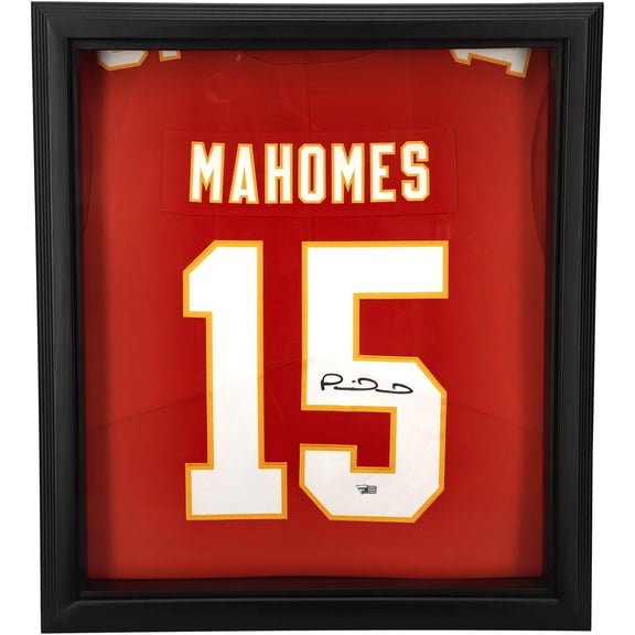 Patrick Mahomes Kansas City Cheifs Framed Autographed Red Limited Jersey Shadowbox - Fanatics Authentic Certified
