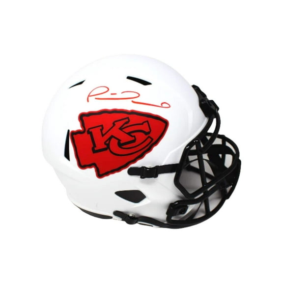 Patrick Mahomes Kansas City Chiefs Autographed Lunar Speed Replica Helmet BAS