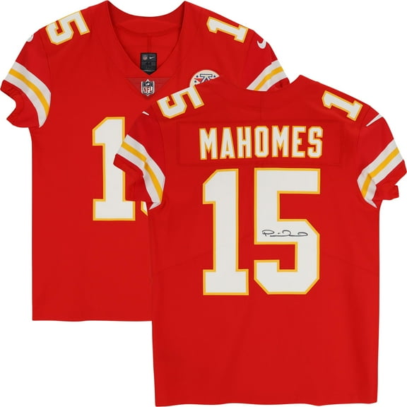 Patrick Mahomes Kansas City Chiefs Autographed Red Elite Jersey - Fanatics Authentic Certified