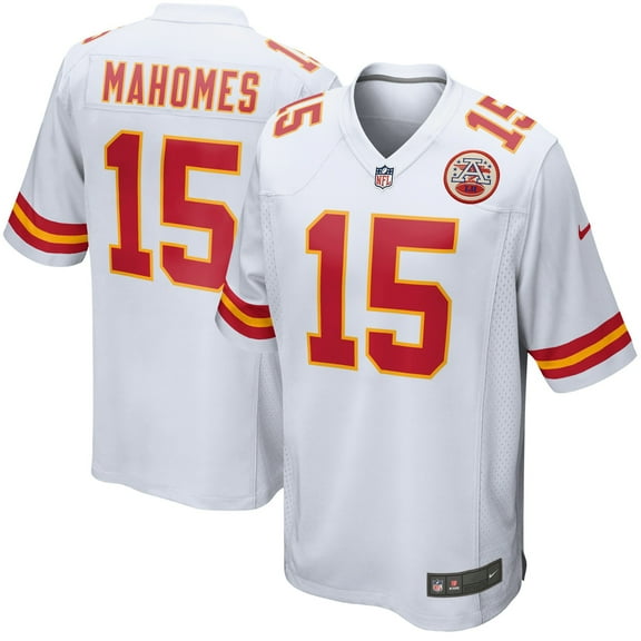 Patrick Mahomes Unsigned Kansas City Chiefs White Nike Twill Jersey Size XL 185922