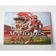 thumbnail image 1 of Patrick Mahomes Wall Art Poster or Wrapped Canvas, 1 of 1