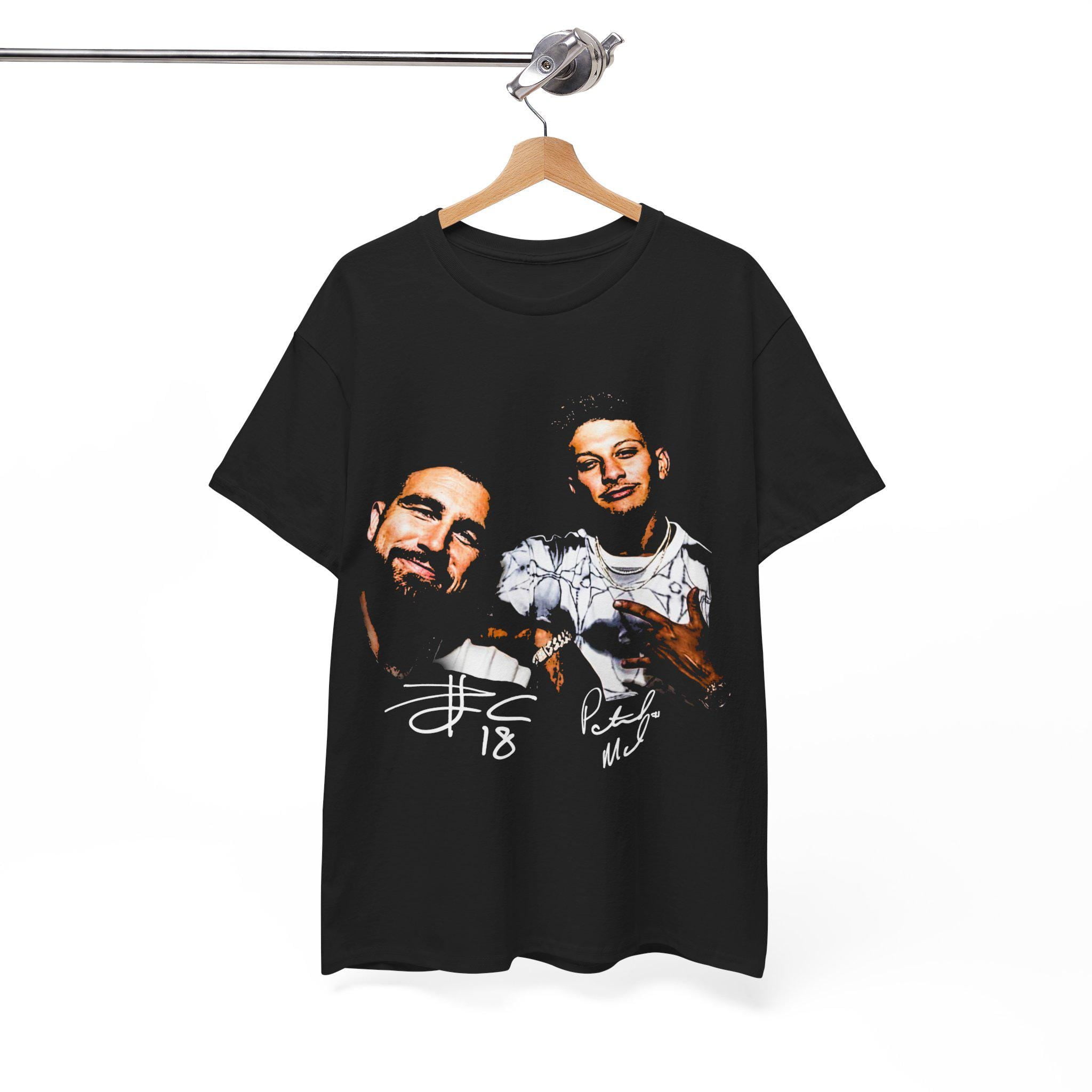 Patrick Mahomes and Travis Kelce Rings Football PNG Digital Download