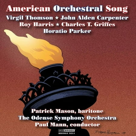 Patrick Mason - American Orchestral Song - Music & Performance - CD