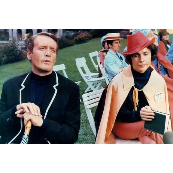 Patrick McGoohan and Virginia Maskell in The Prisoner 24x36 Poster