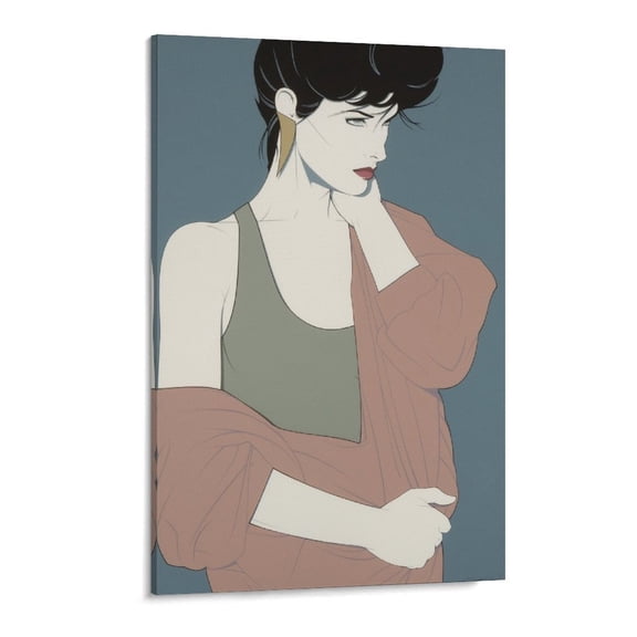 Patrick Nagel Prints Wall Art Framed Poster (15) Posters Art Print Wall Photo Paint Poster Hanging Picture Family Bedroom Decor Gift 11x17inch(28x43cm)
