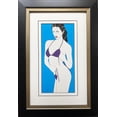 thumbnail image 1 of Patrick Nagel "Untitled #13 NEW CUSTOM FRAMED Art Deco Print Generic, 1 of 3