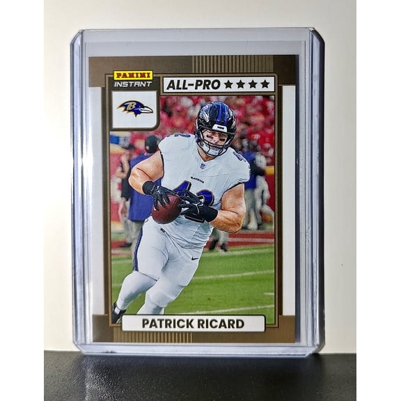 Patrick Ricard 2024 All-Pro Panini NFL #3 Football Card Ravens 1 of 101