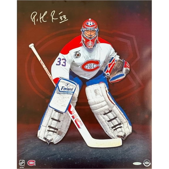 Patrick Roy Signed Autographed 16x20 Photo Canadiens Goaltender UDA BAM345986