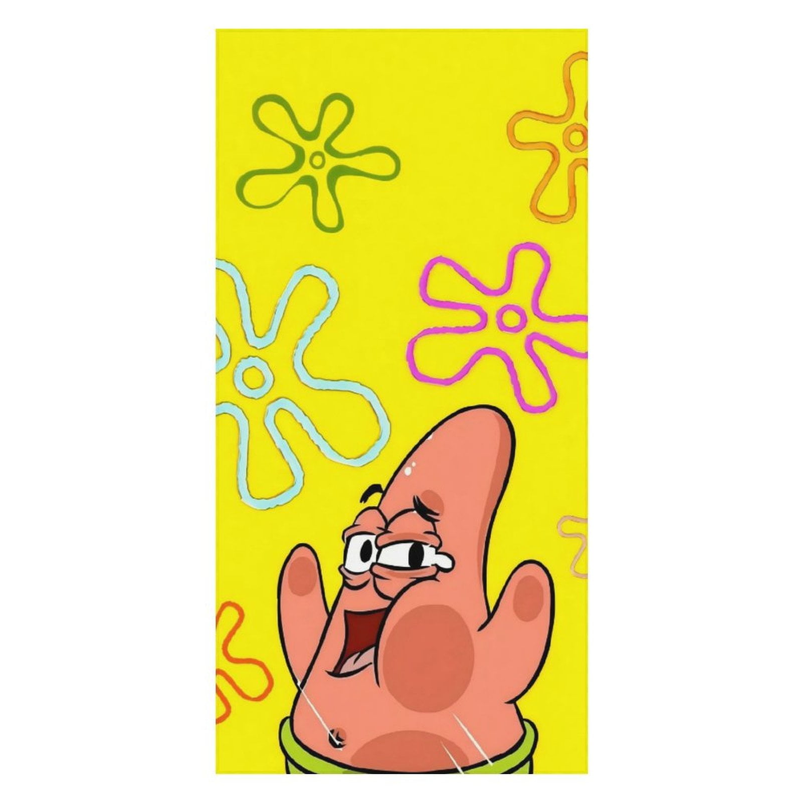 Patrick Star Beach Towel Pool Towel Extra Large 160x80cm - Walmart.com