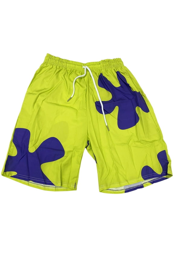 Patrick Star Board Shorts Adult SpongeBob SquarePants TV Show Swim Trunks Gift