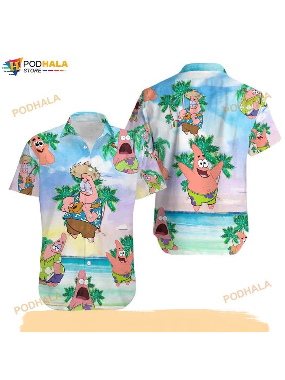 Patrick Star Hawaiian Aloha Funny Hawaiian Shirt