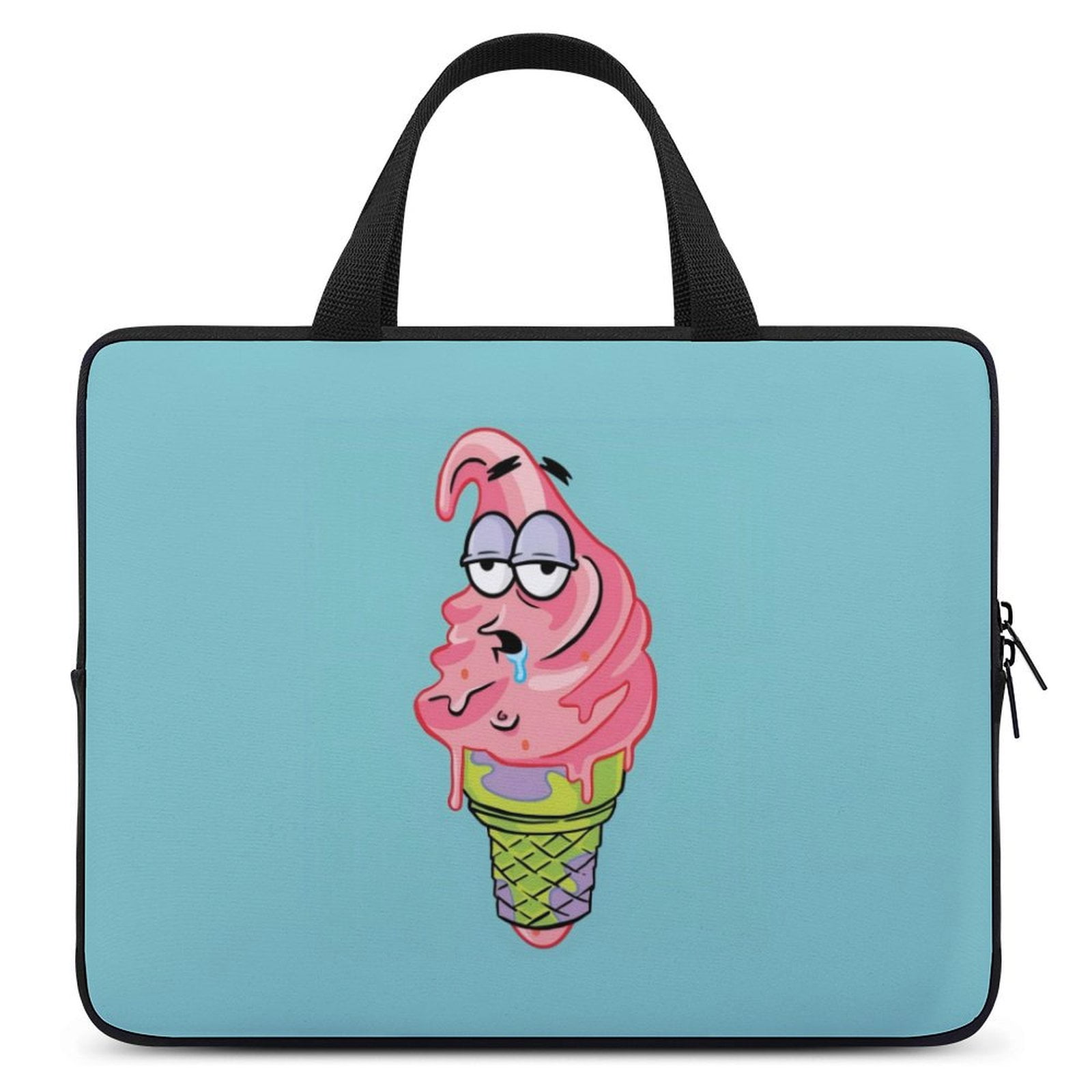 Patrick Rocks Briefcase Patrick Star Laptop bag Laptop briefcase 12inch - Walmart.com