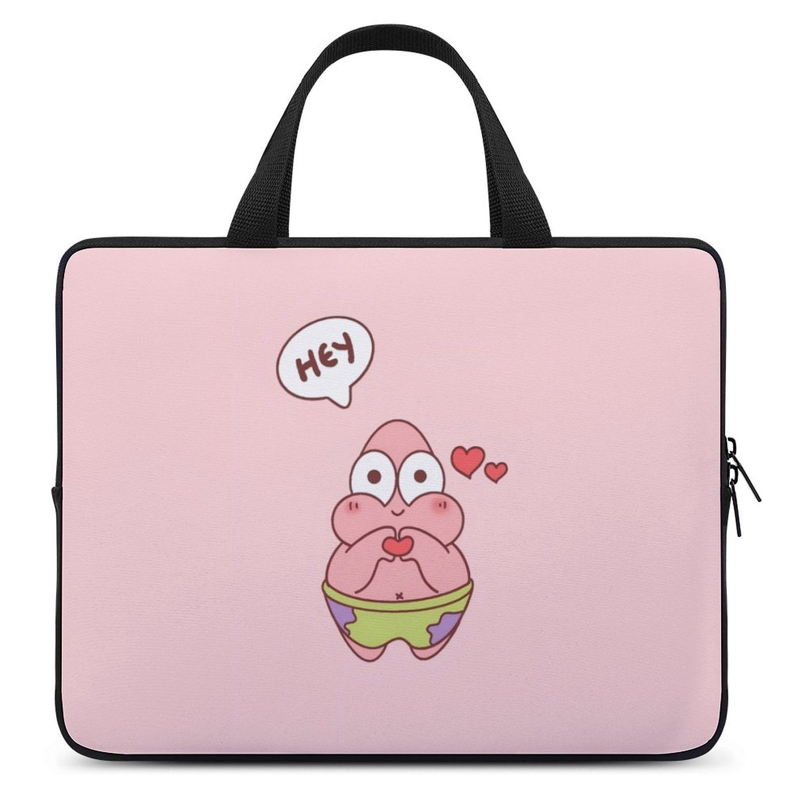 Patrick Rocks Briefcase Patrick Star Laptop bag Laptop briefcase 13inch - Walmart.com