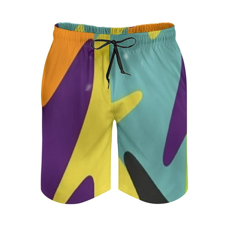 Patrick Star Shorts Cartoon Men s Swim Trunks with Drawstring Waist Quick Dry Beach Shorts Walmart