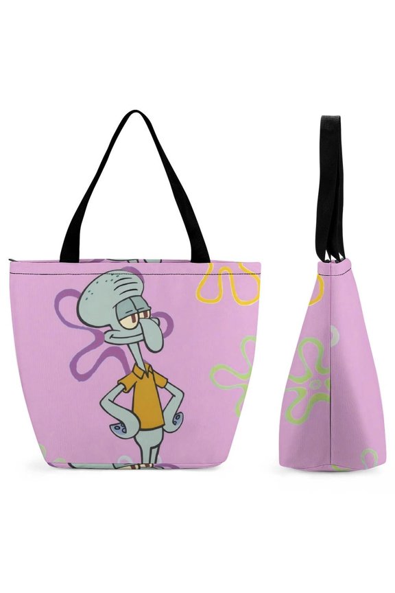 Patrick Star Women's handbags shopping bags fun gift bags gym travel Halloween gifts One size
