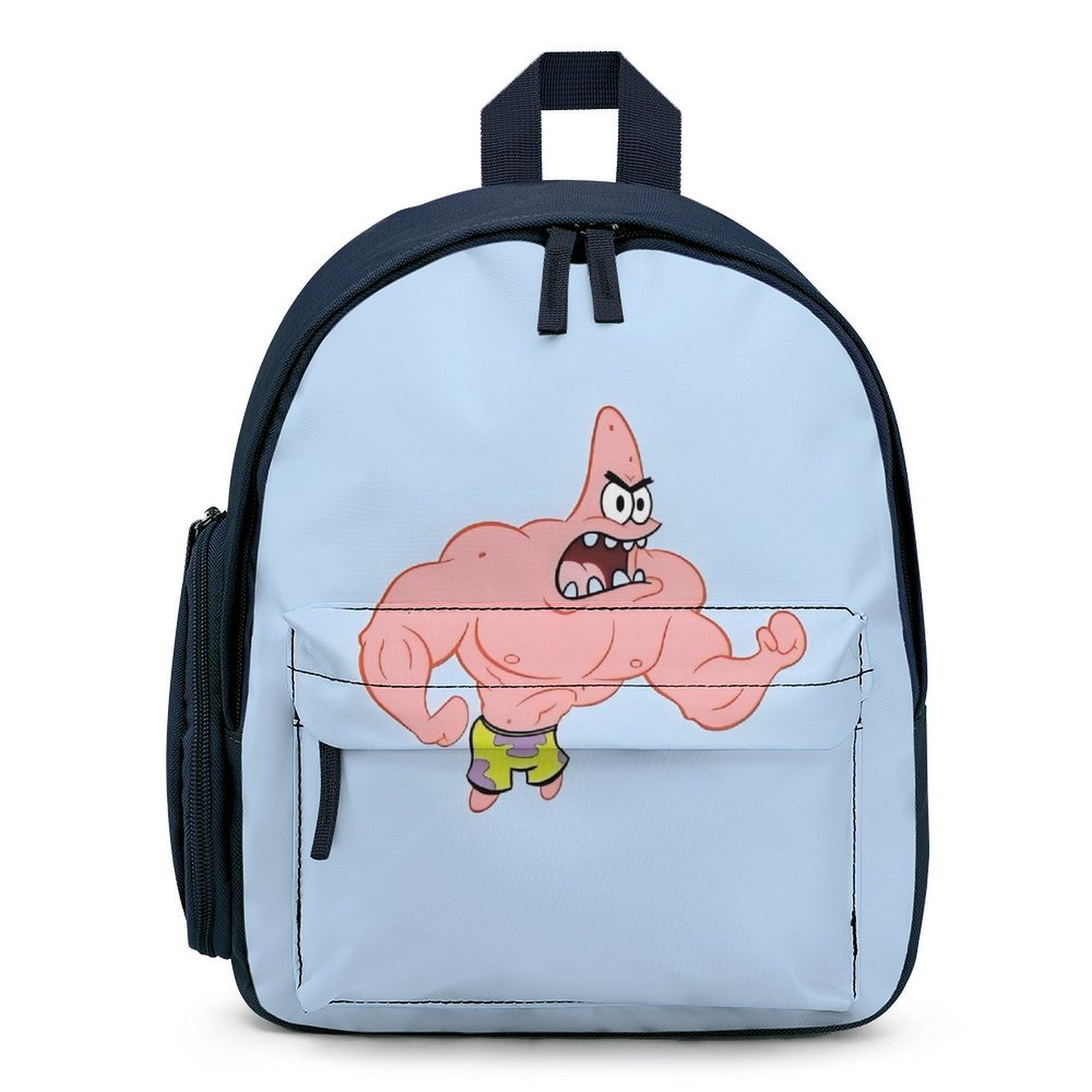 Patrick Star Women's mini backpack for school blue-style-16 - Walmart.com