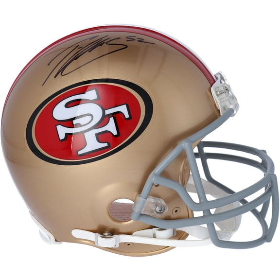 Patrick WIllis San Francisco 49ers Autographed Riddell Authentic Pro Helmet - Fanatics Authentic Certified