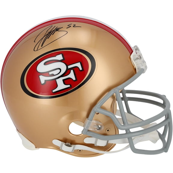 Patrick WIllis San Francisco 49ers Autographed Riddell Authentic Pro Helmet - Fanatics Authentic Certified