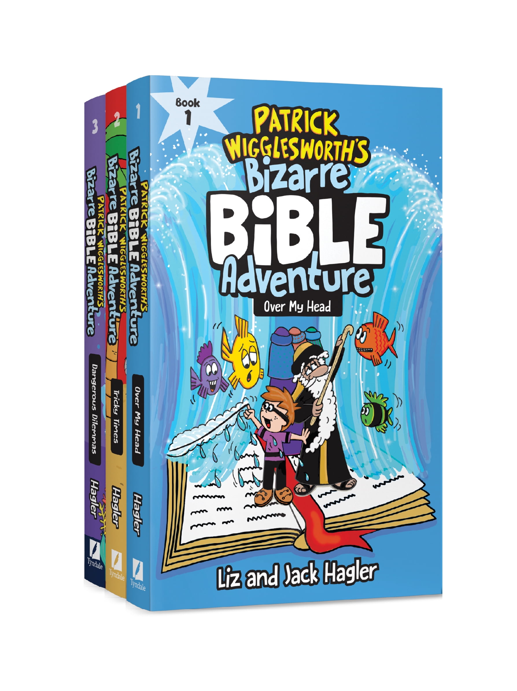 Patrick Wigglesworth's Bizarre Bible Adv Patrick Wigglesworth's Bizarre Bible Adventure Old Testament 3-Book Set: Over My Head, Tricky Times, Dangerous Dilemmas, (Paperback)