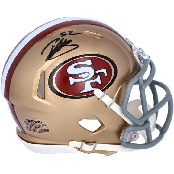 Patrick Willis San Francisco 49ers Autographed Riddell Speed Mini Helmet - Fanatics Authentic Certified