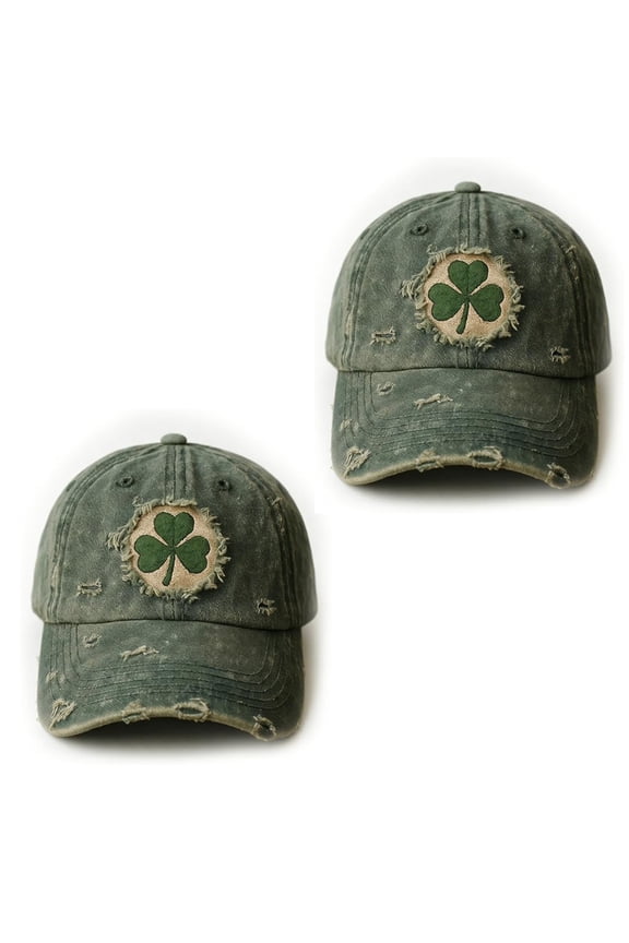 Patrick's Day Themed Baseball Cap With Embroidered For Men Women