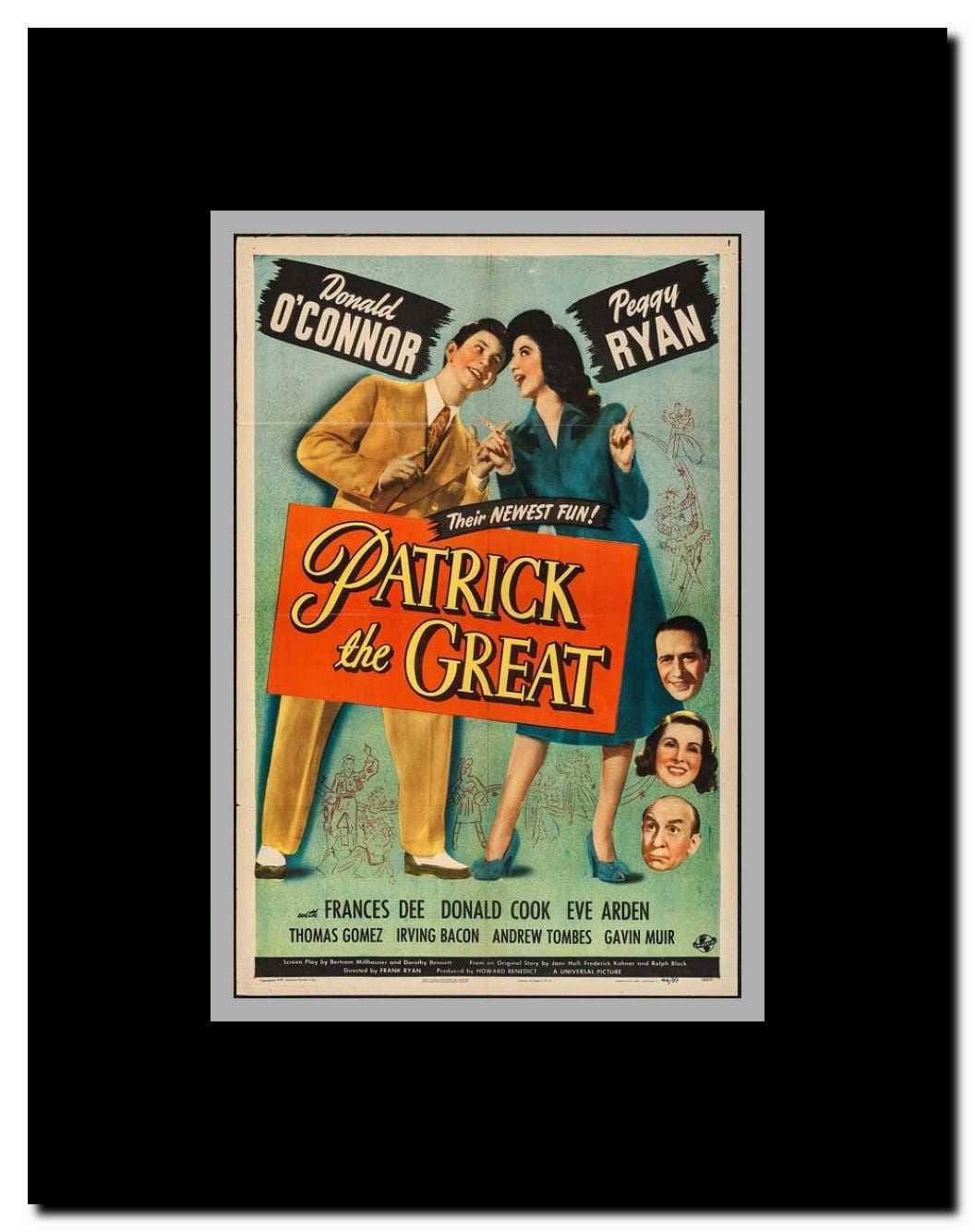 Patrick the Great Framed Movie Poster