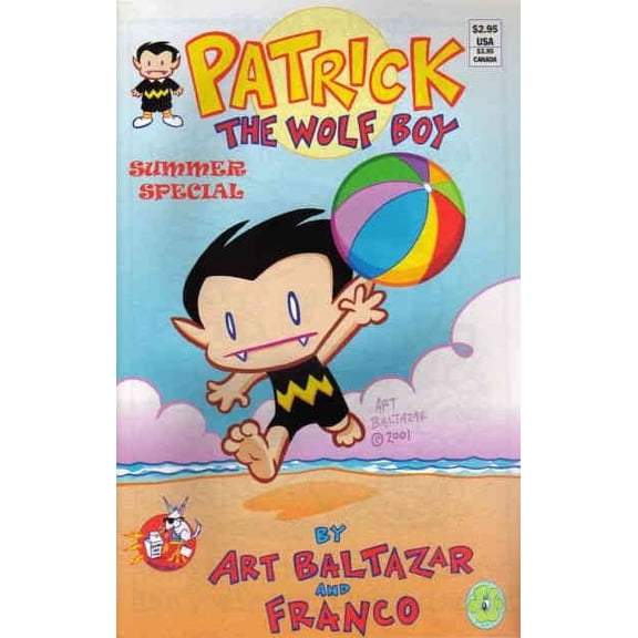 Patrick the Wolf Boy Summer Special #1 VF ; Blindwolf Comic Book