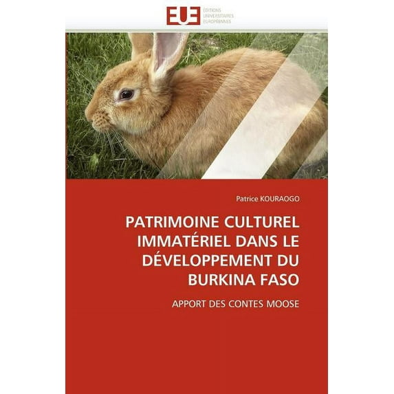 Patrimoine Culturel Immateriel Dans Le Developpement Du Burkina Faso (Paperback)