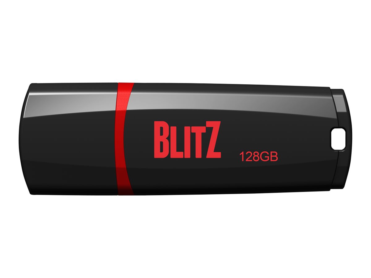 Patriot Blitz - USB flash drive - 128 GB - USB 3.1 - black, red - image 1 of 2