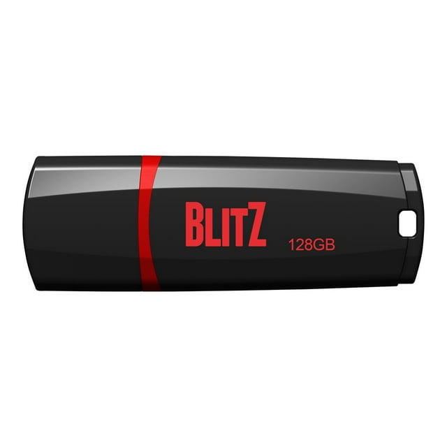 Patriot Blitz - USB flash drive - 128 GB - USB 3.1 - black, red