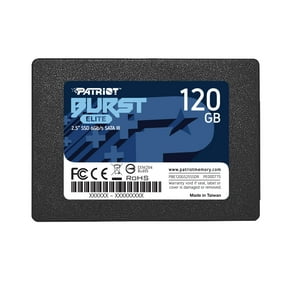 Patriot Burst Elite 120GB Internal SSD - SATA 3 2.5" - Solid State Drive - PBE120GS25SSDR