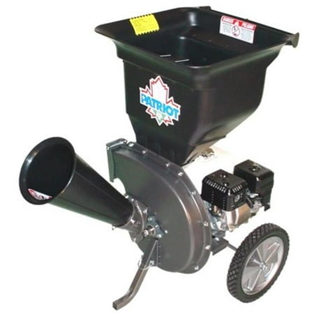 Patriot CSV-2540H 4 hp Gas Wood Chipper Leaf Shredder